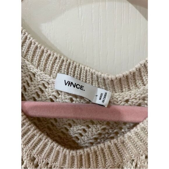 Vince pullover knitted tunic size large - Picture 3 of 5
